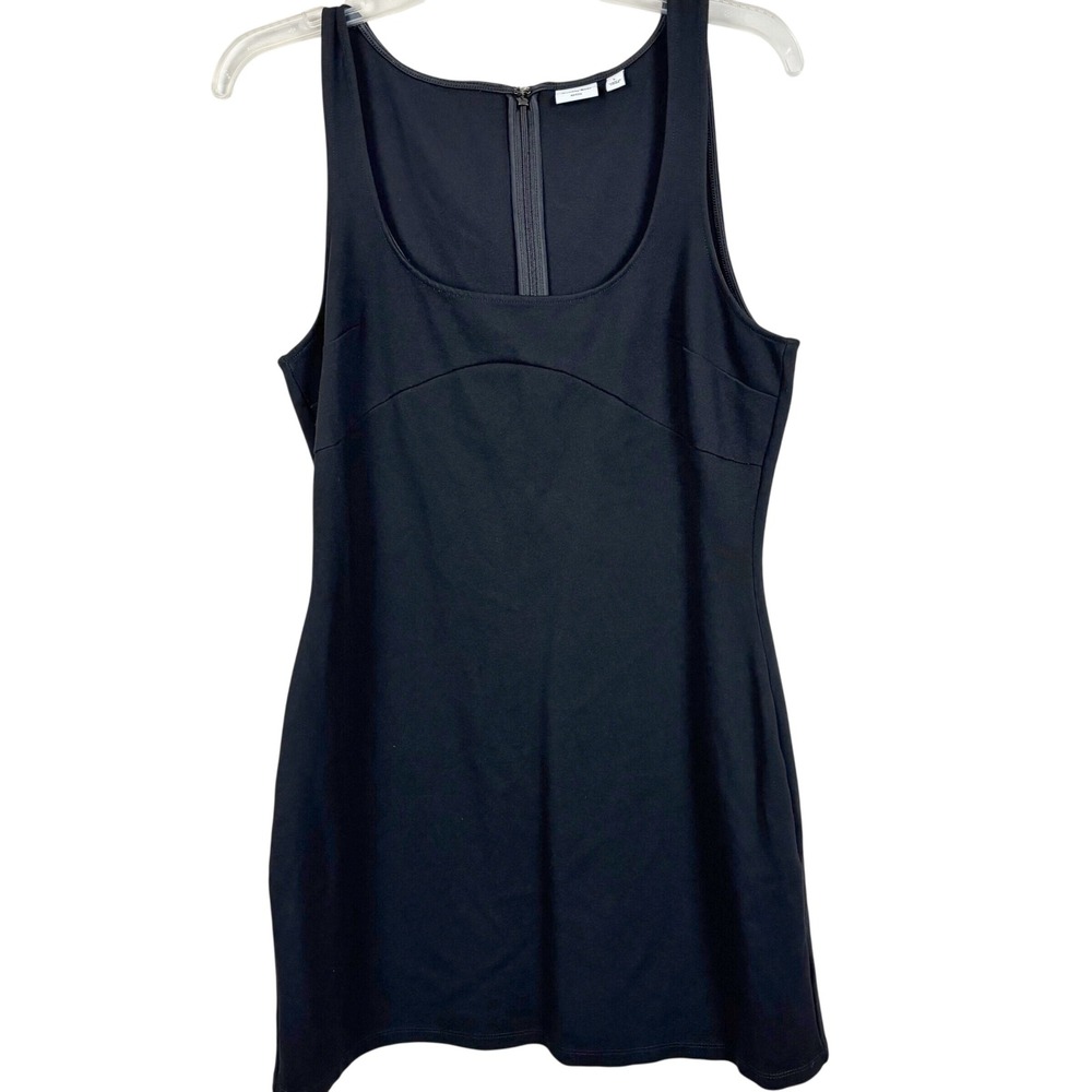 Sunday Best Aritzia Bodycon Mini Sleeveless Tank Scoop Neck Stretch Dress Sz L